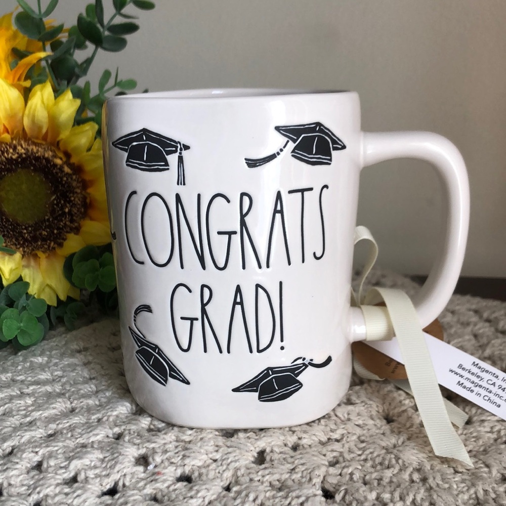 Rae Dunn CONGRATS GRAD Graduation Mug